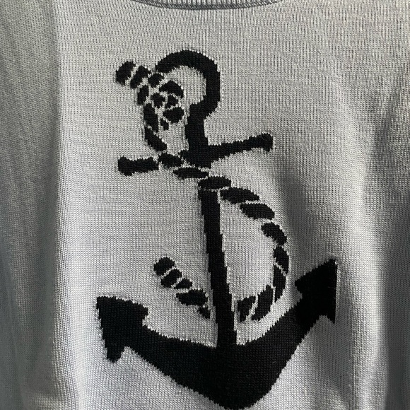 Talbots anchor sweater - Picture 4 of 7
